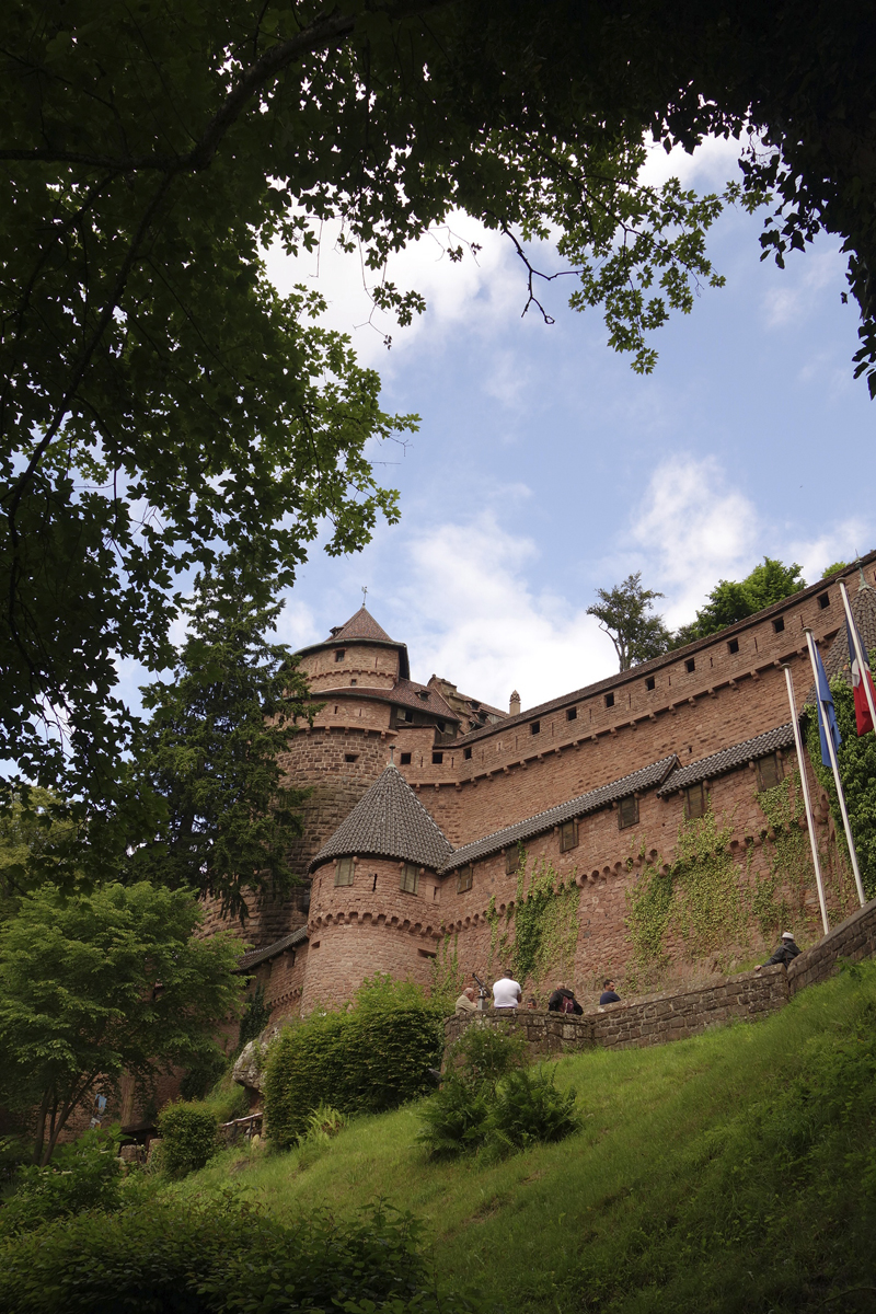 Mon voyage à Haut-Koenigsbourg en france