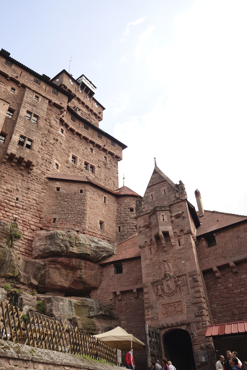 Mon voyage à Haut-Koenigsbourg en france