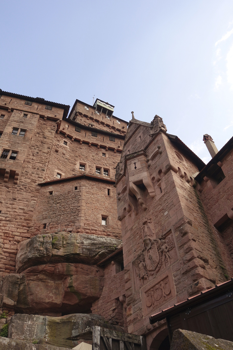 Mon voyage à Haut-Koenigsbourg en france