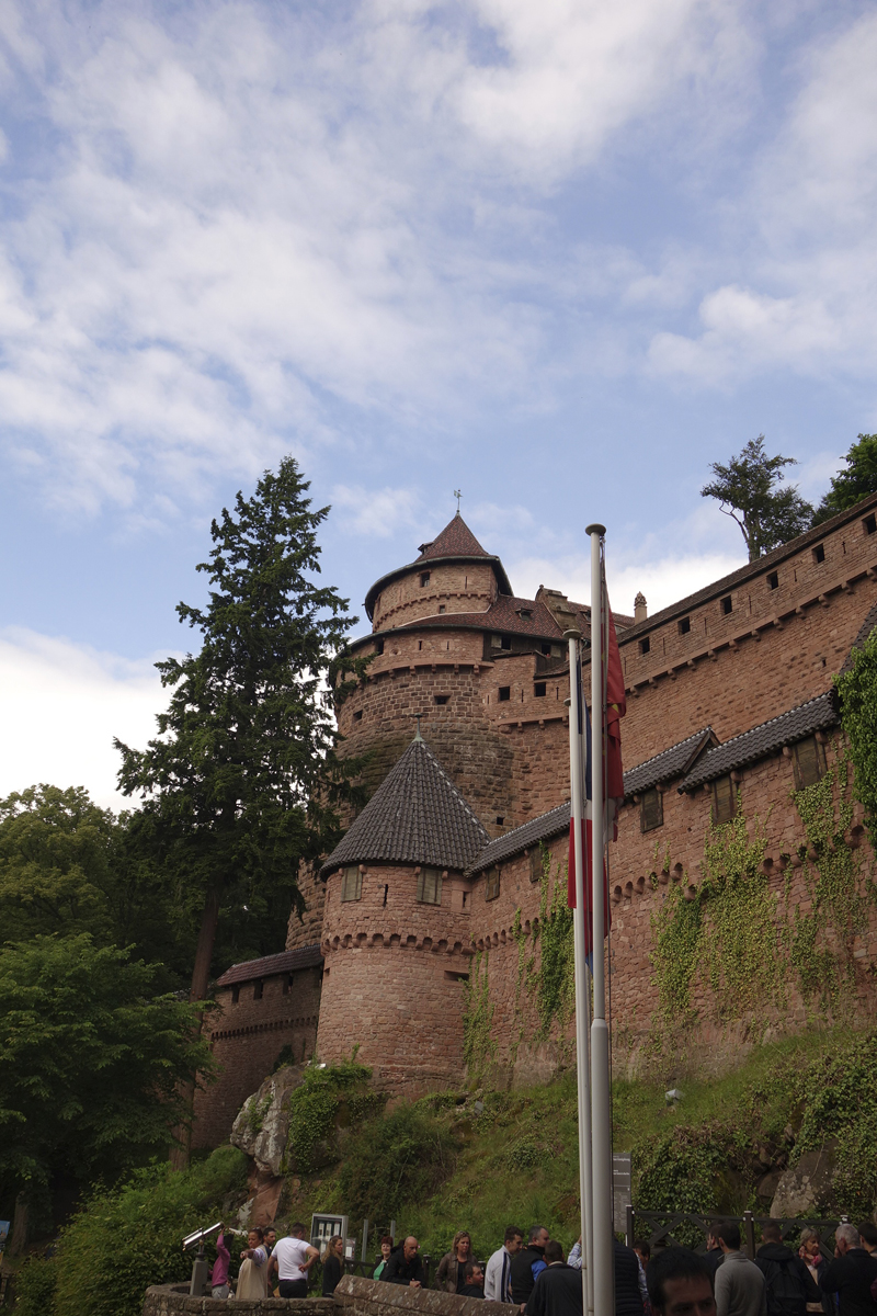 Mon voyage à Haut-Koenigsbourg en france