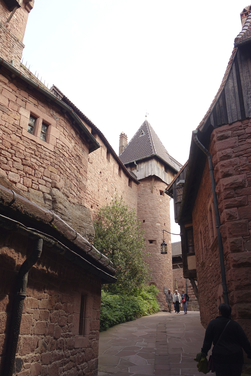 Mon voyage à Haut-Koenigsbourg en france