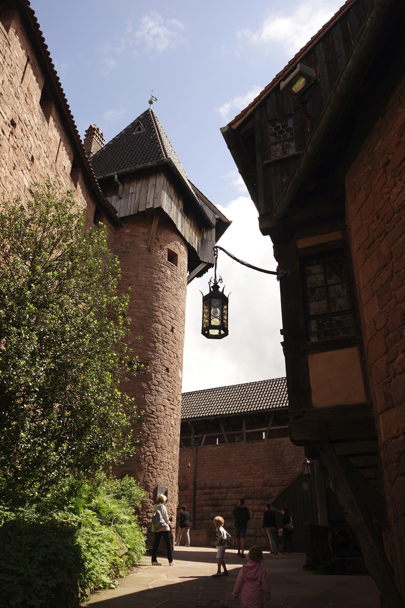 Mon voyage à Haut-Koenigsbourg en france