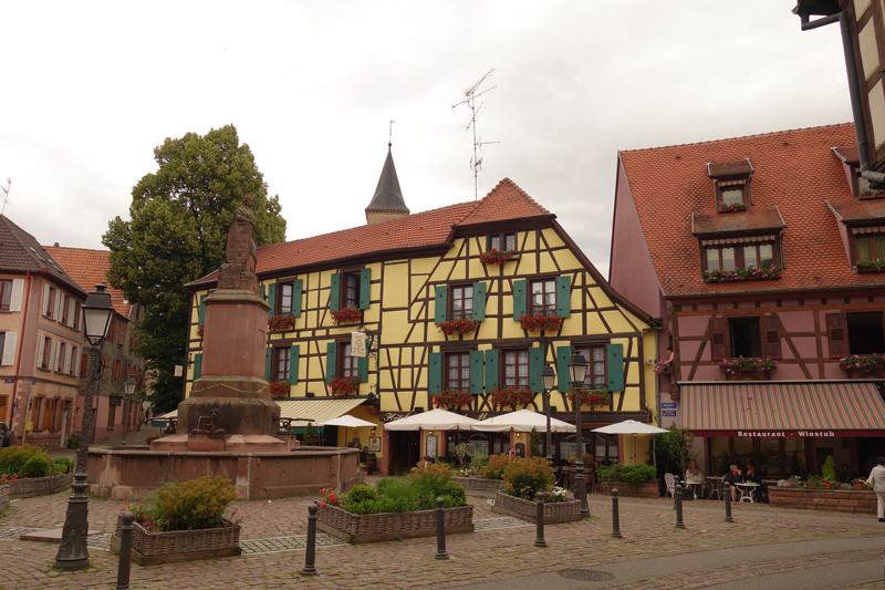 Mon voyage à Ribauvillé en Alsace en France