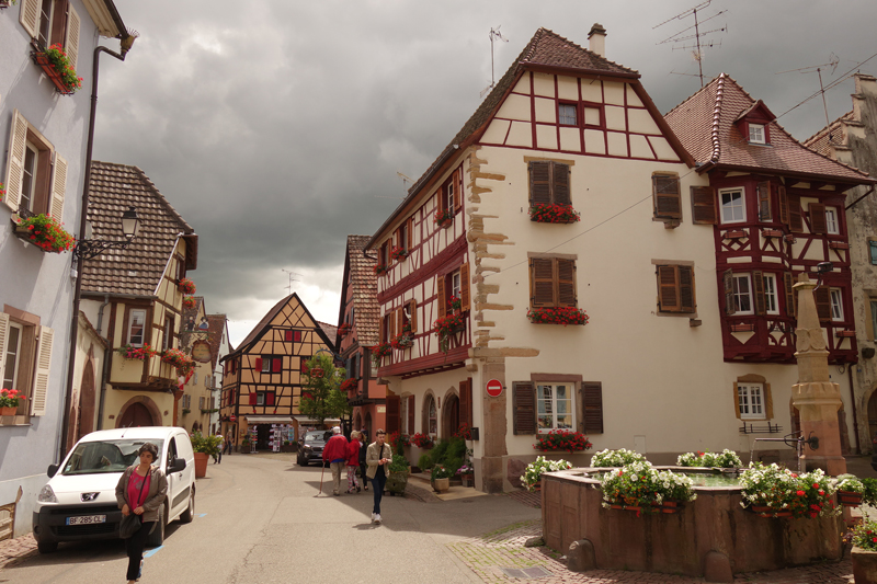 Mon voyage à Eguisheim en Alsace en France