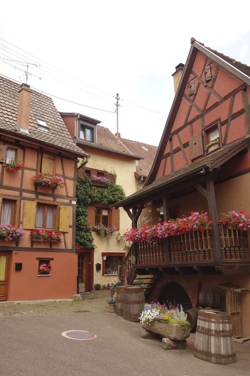 Mon voyage à Eguisheim en Alsace en France