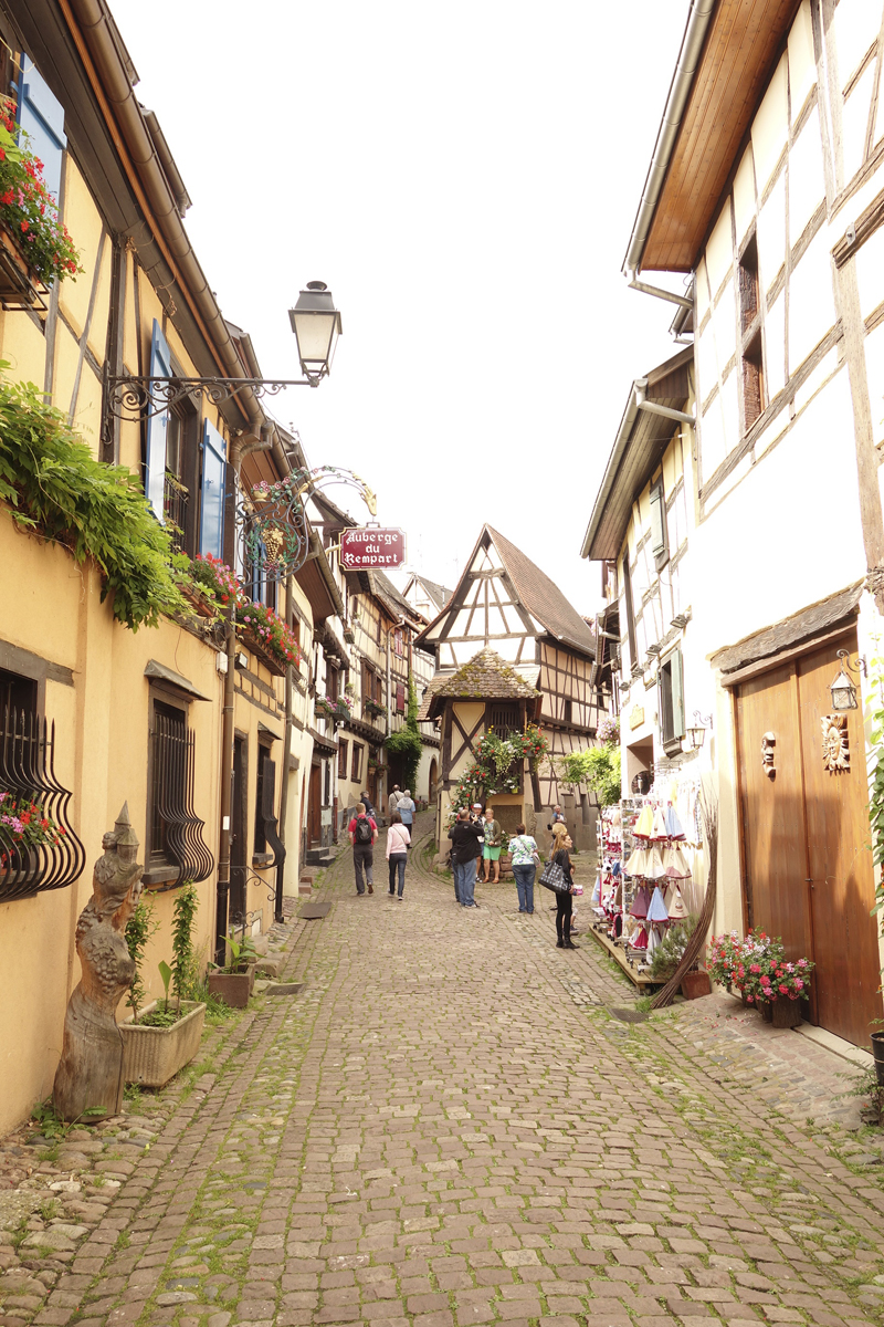 Mon voyage à Eguisheim en Alsace en France