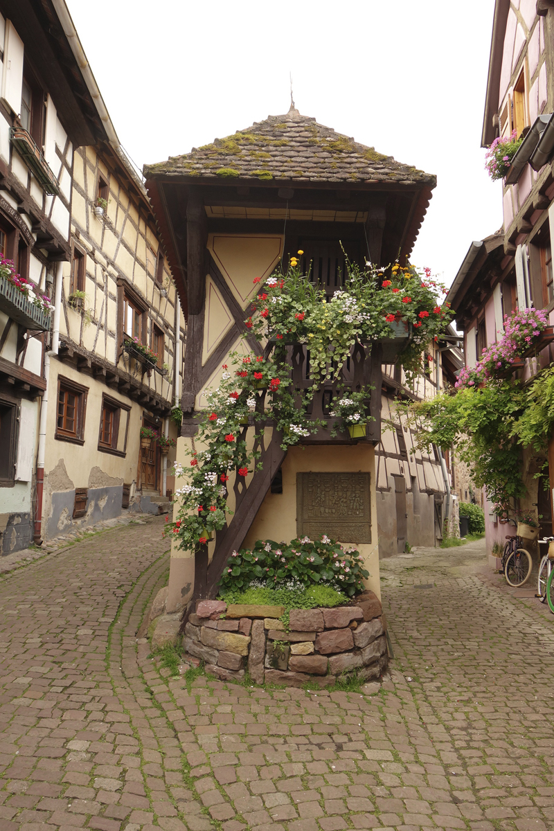 Mon voyage à Eguisheim en Alsace en France