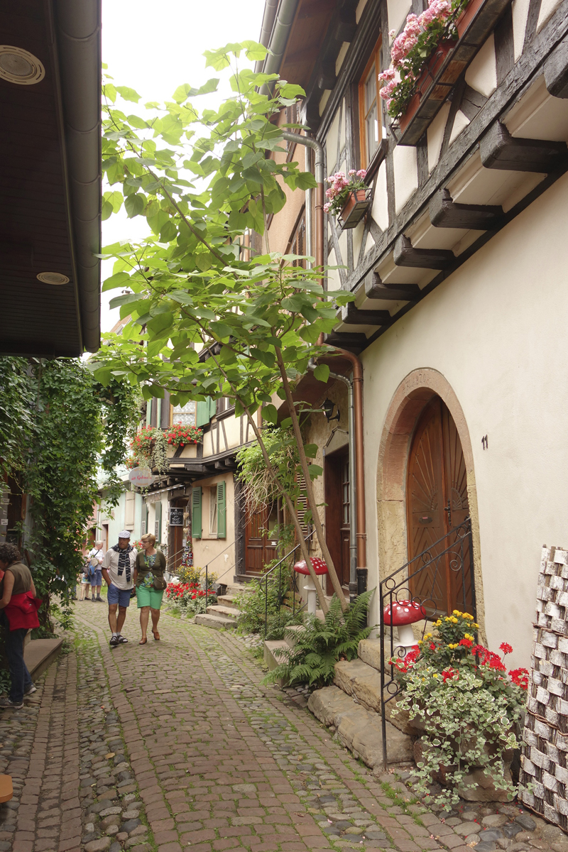 Mon voyage à Eguisheim en Alsace en France