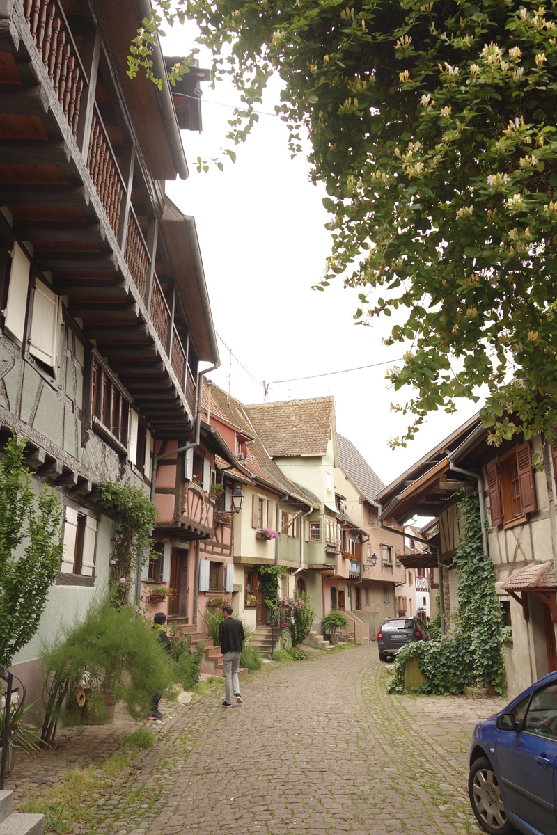 Mon voyage à Eguisheim en Alsace en France