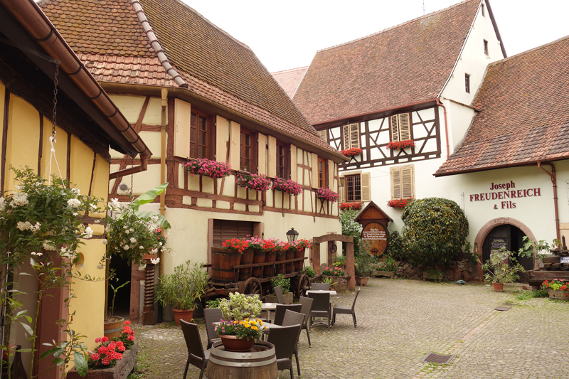 Mon voyage à Eguisheim en Alsace en France