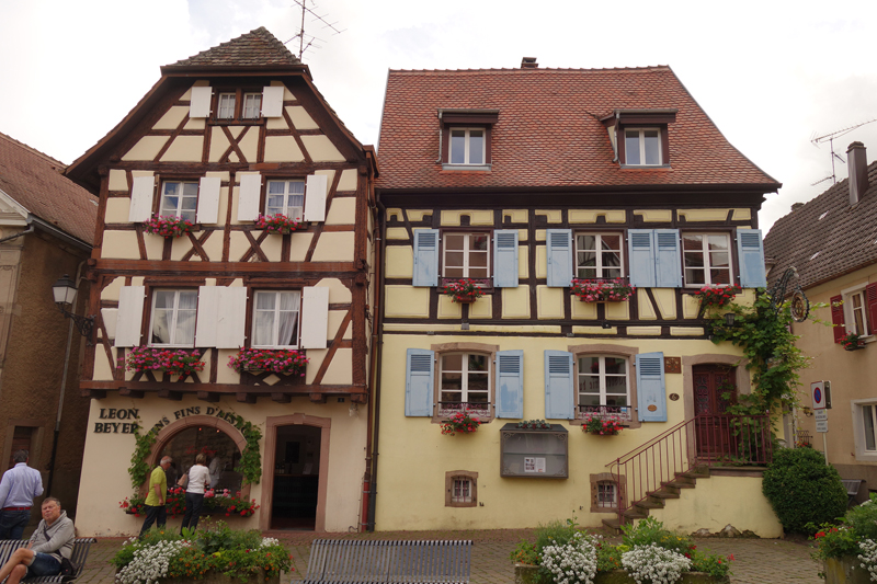 Mon voyage à Eguisheim en Alsace en France