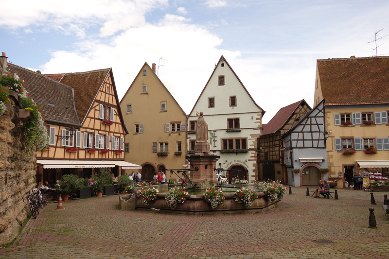 Mon voyage à Eguisheim en Alsace en France