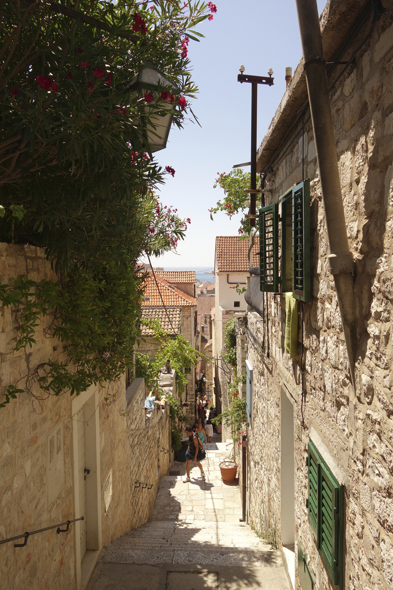 Hvar ville sur l'île d'Hvar en Croatie