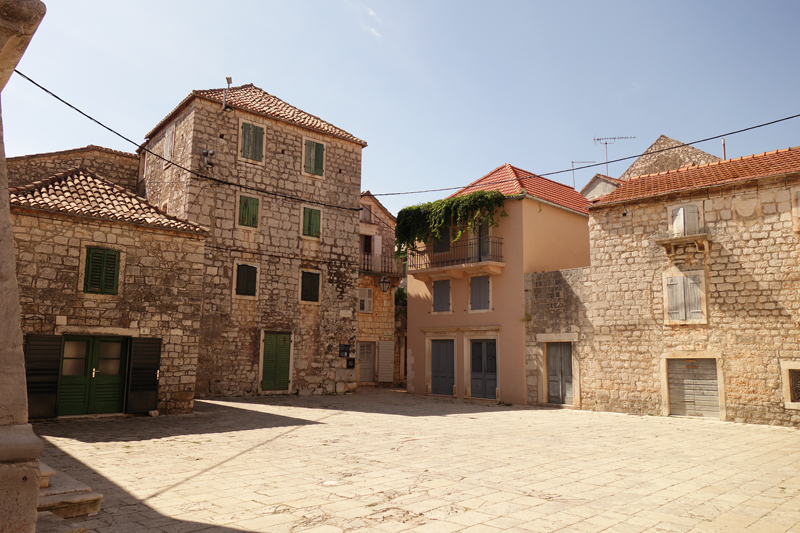 Stari Grad sur l'île d'Hvar en Croatie