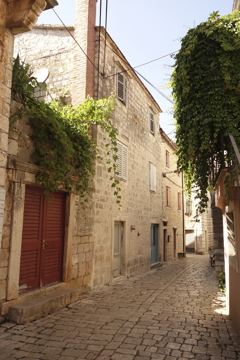 Stari Grad sur l'île d'Hvar en Croatie