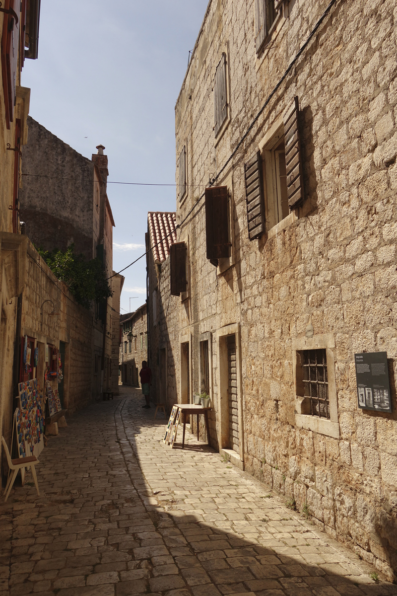 Stari Grad sur l'île d'Hvar en Croatie