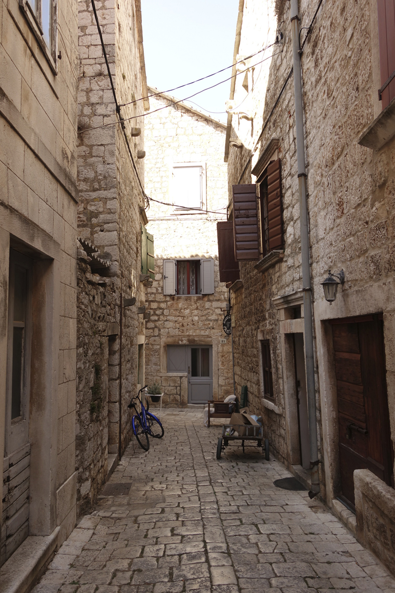 Stari Grad sur l'île d'Hvar en Croatie