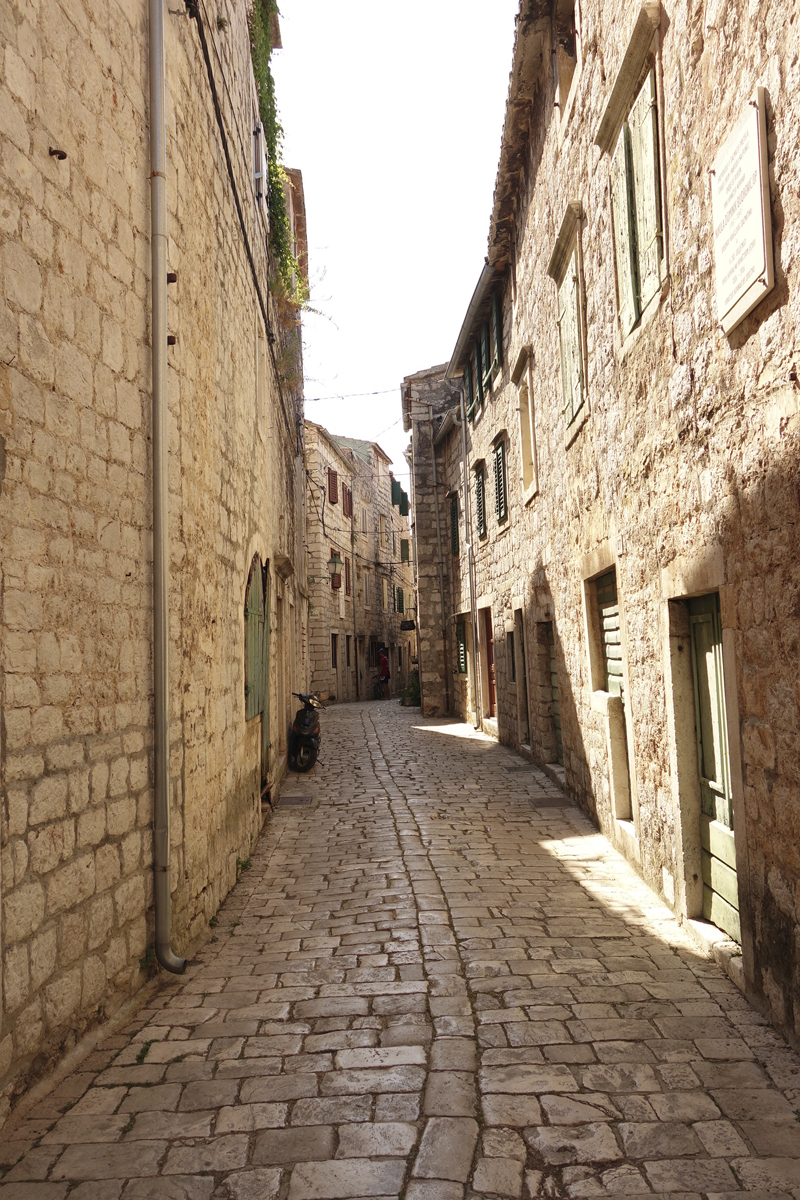 Stari Grad sur l'île d'Hvar en Croatie