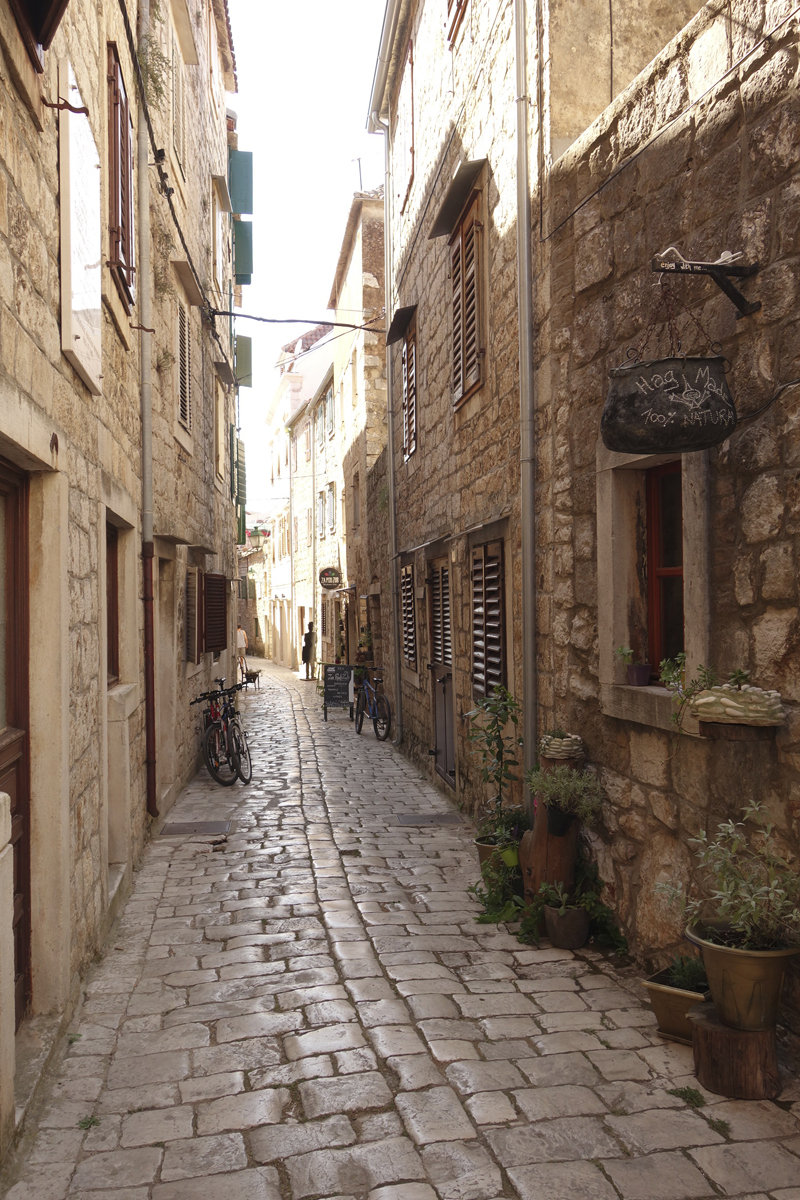 Stari Grad sur l'île d'Hvar en Croatie