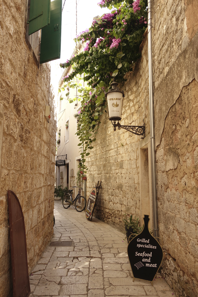 Stari Grad sur l'île d'Hvar en Croatie