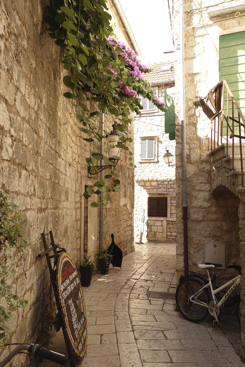 Stari Grad sur l'île d'Hvar en Croatie