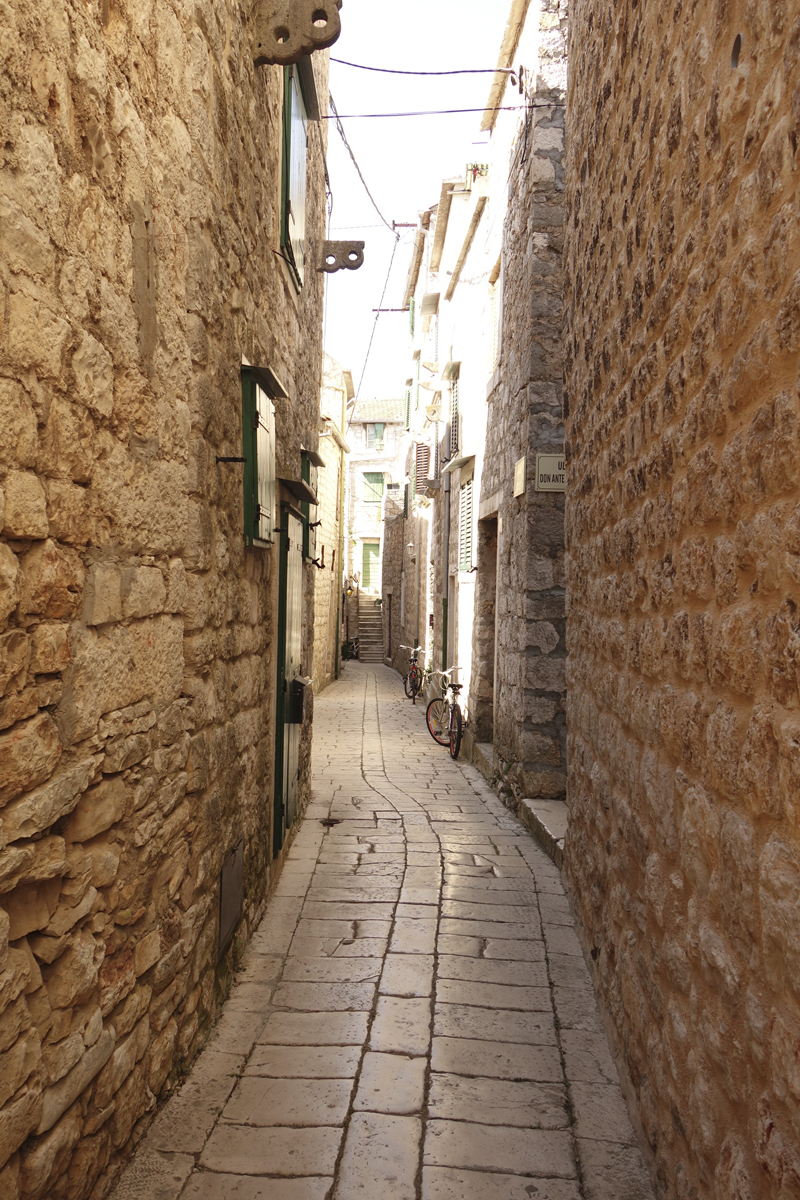 Stari Grad sur l'île d'Hvar en Croatie