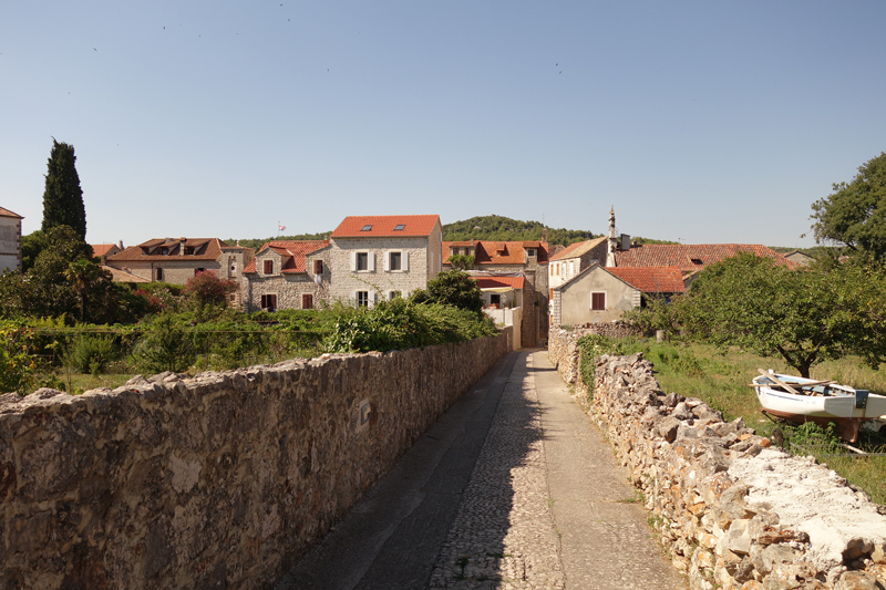 Stari Grad sur l'île d'Hvar en Croatie