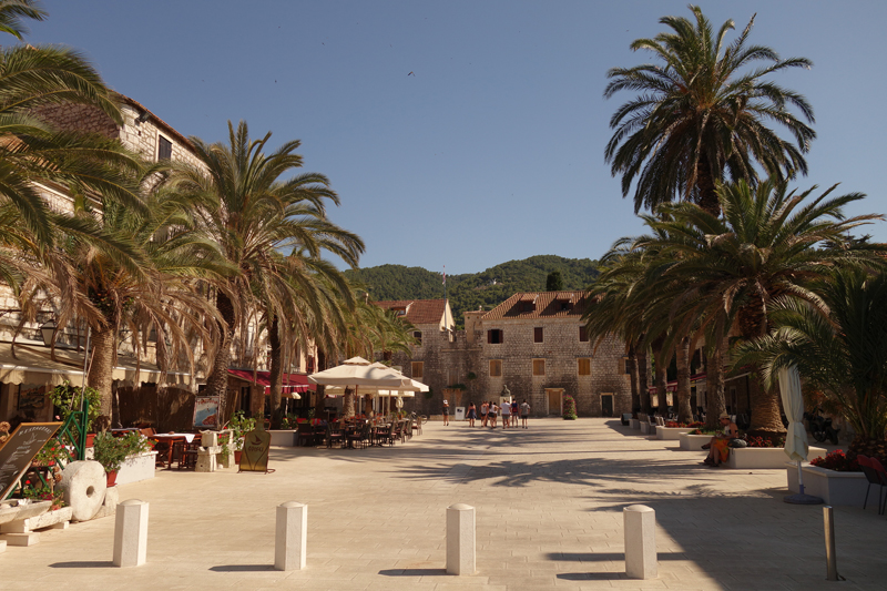 Stari Grad sur l'île d'Hvar en Croatie