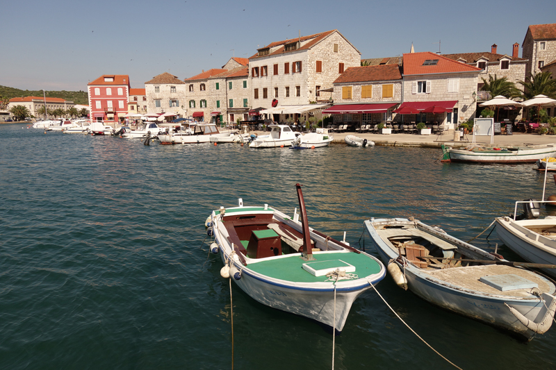 Stari Grad sur l'île d'Hvar en Croatie