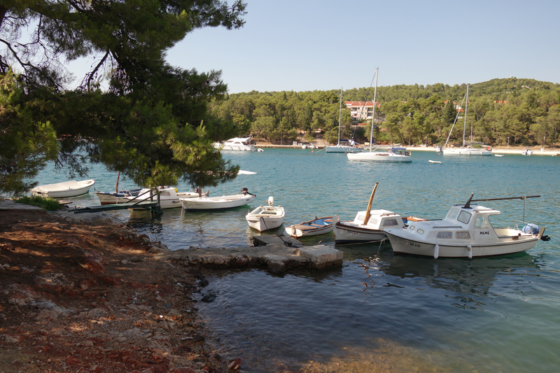 Stari Grad sur l'île d'Hvar en Croatie