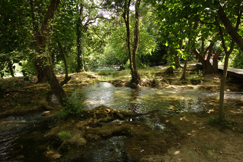 Mon voyageau Parc National Krka en Croatie