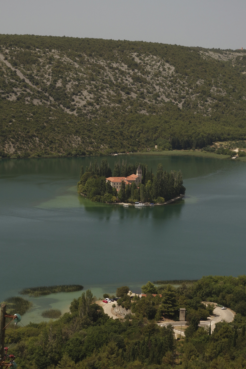 Mon voyageau Parc National Krka en Croatie