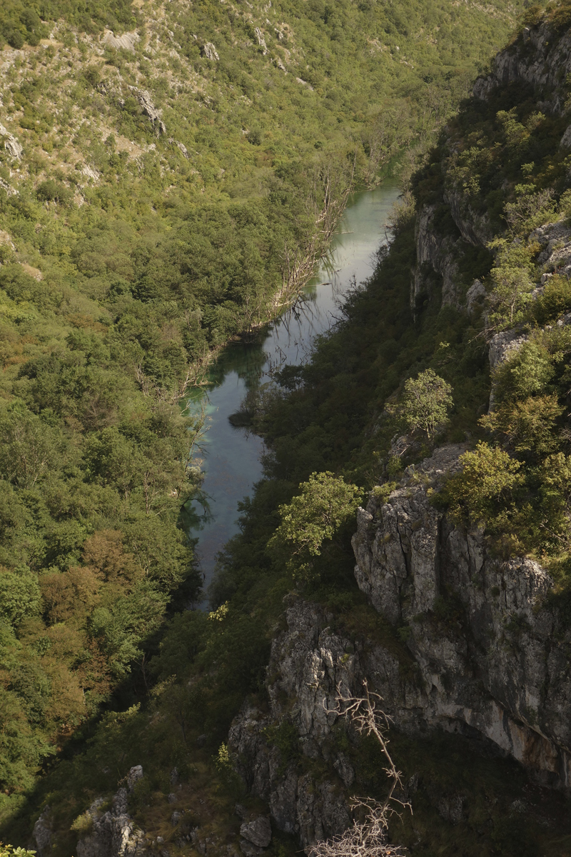 Mon voyageau Parc National Krka en Croatie