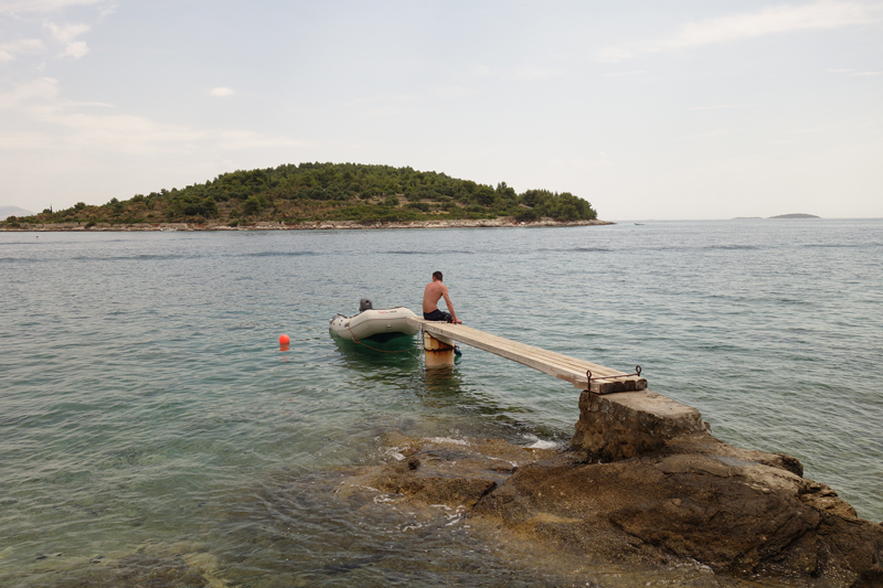 Mon voyage sur l'île Prvic au village Prvic Luka en Croatie