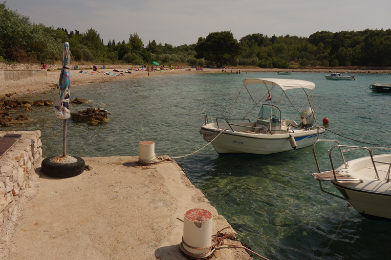 Mon voyage sur l'île Prvic au village Prvic Luka en Croatie