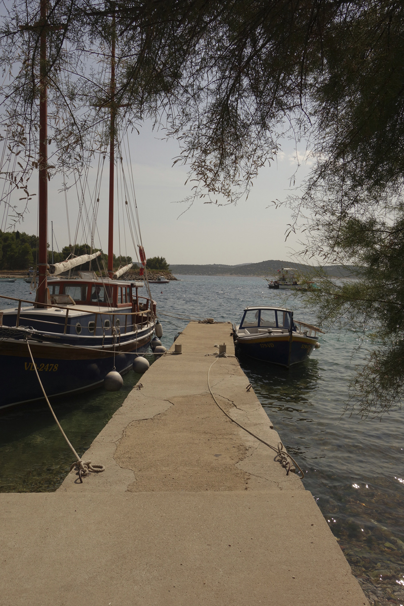 Mon voyage sur l'île Prvic au village Prvic Luka en Croatie