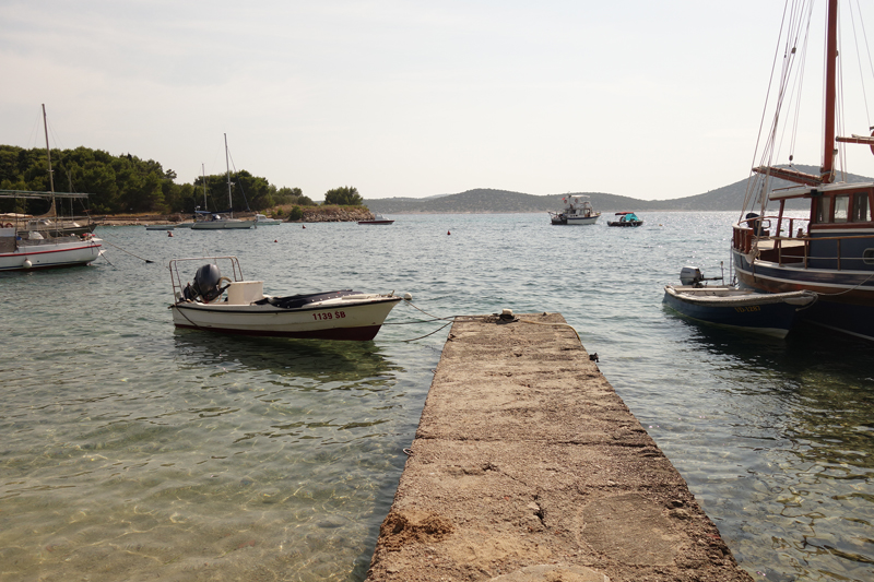 Mon voyage sur l'île Prvic au village Prvic Luka en Croatie