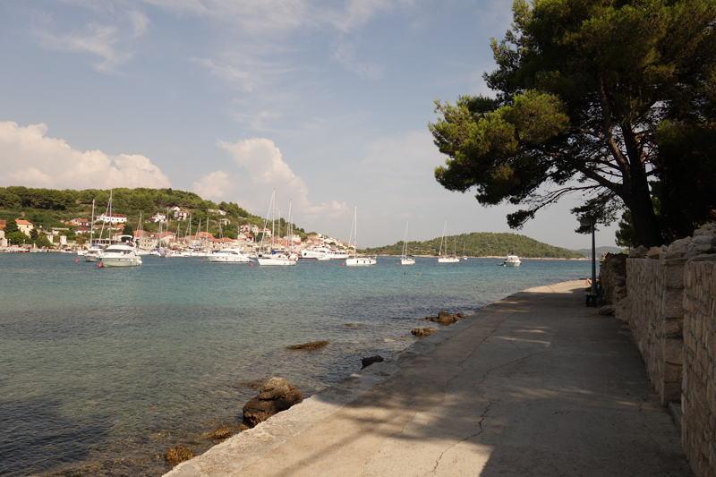 Mon voyage sur l'île Prvic au village Prvic Luka en Croatie