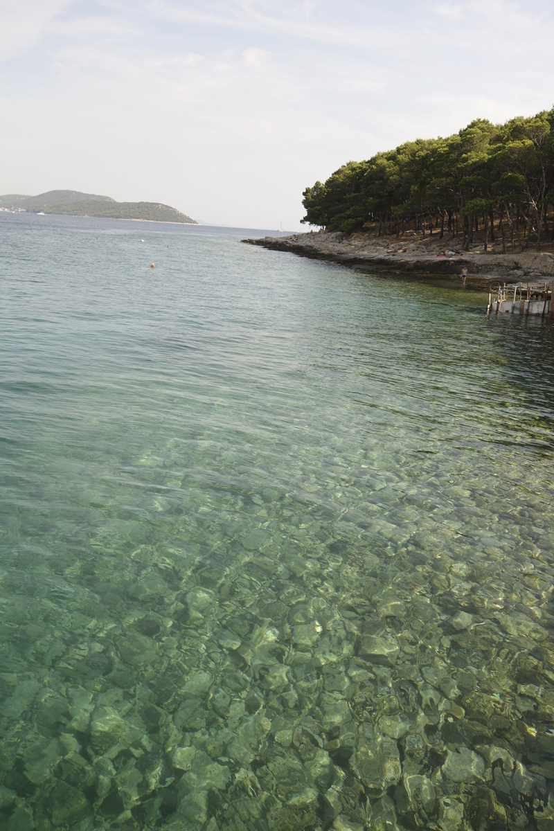 Mon voyage sur l'île Prvic au village Prvic Luka en Croatie