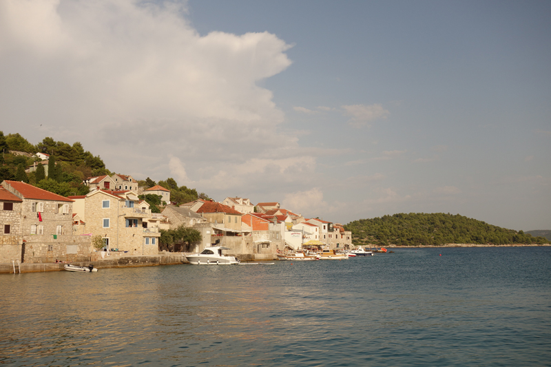 Mon voyage sur l'île Prvic au village Prvic Luka en Croatie