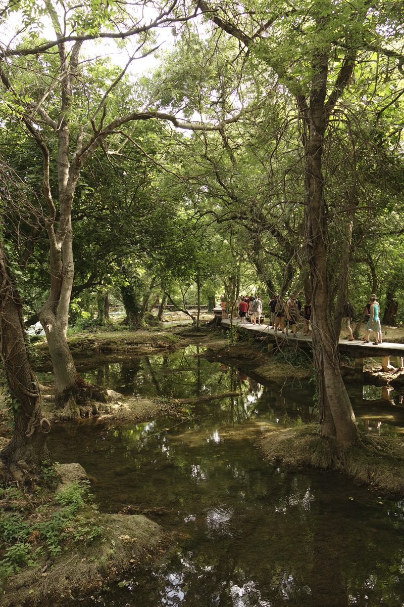 Mon voyageau Parc National Krka en Croatie