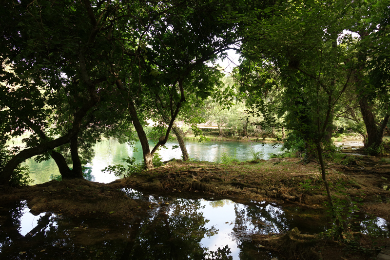 Mon voyageau Parc National Krka en Croatie