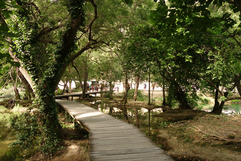 Mon voyageau Parc National Krka en Croatie