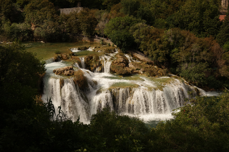 Mon voyageau Parc National Krka en Croatie