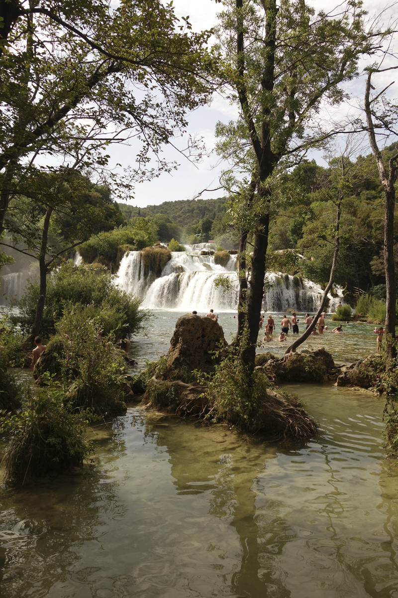 Mon voyageau Parc National Krka en Croatie