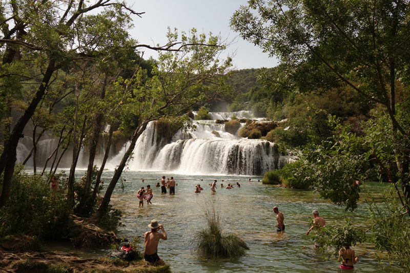 Mon voyageau Parc National Krka en Croatie