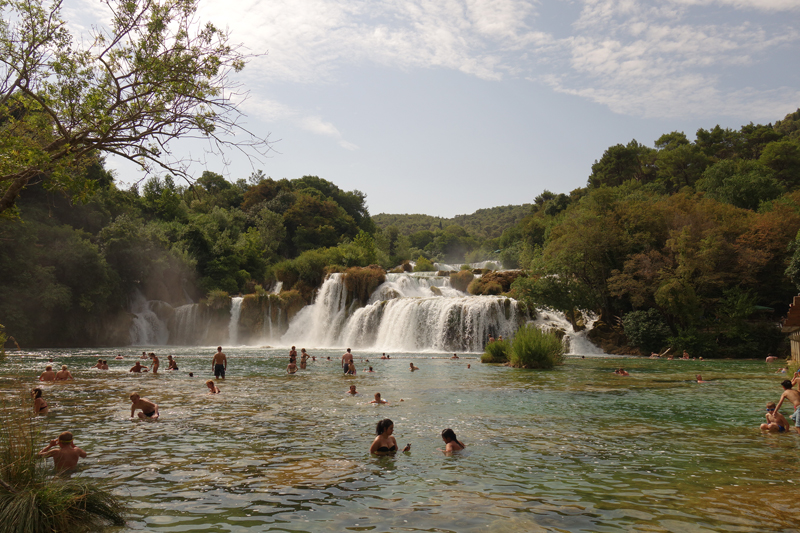 Mon voyageau Parc National Krka en Croatie