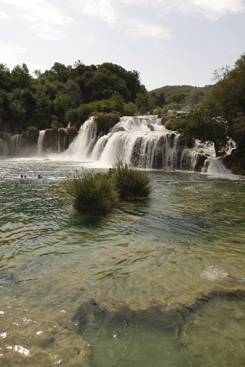 Mon voyageau Parc National Krka en Croatie