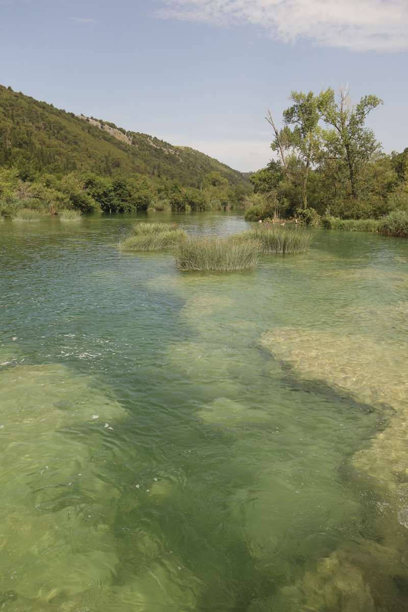 Mon voyageau Parc National Krka en Croatie