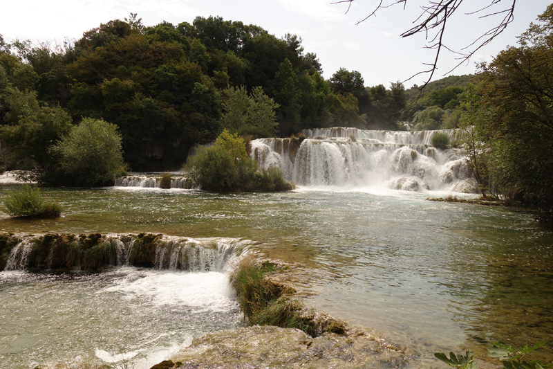 Mon voyageau Parc National Krka en Croatie